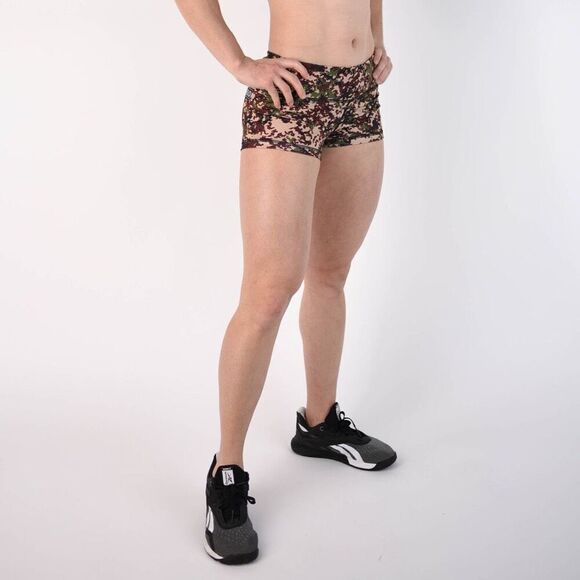 FLEO Digi Camo Shorts (Original) size small brown green - Picture 8 of 10